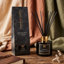 Ensemble de diffuseur de roseaux Amber Romancing