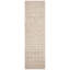 Tapis beige / ivoire en laine tissé à plat à la main Jeannine-33678580
