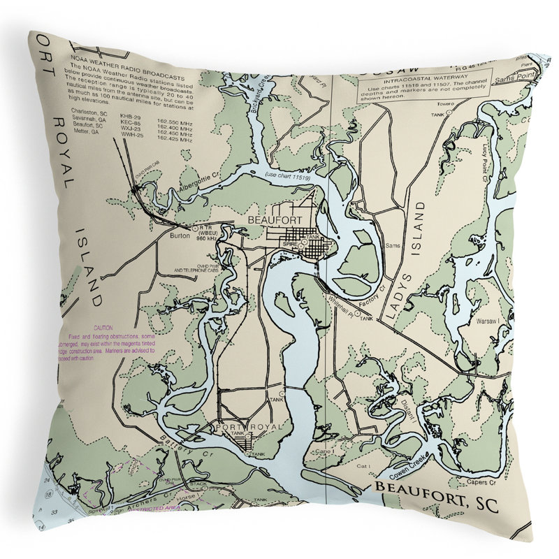  Coussin lombaire intérieur / extérieur Beaufort