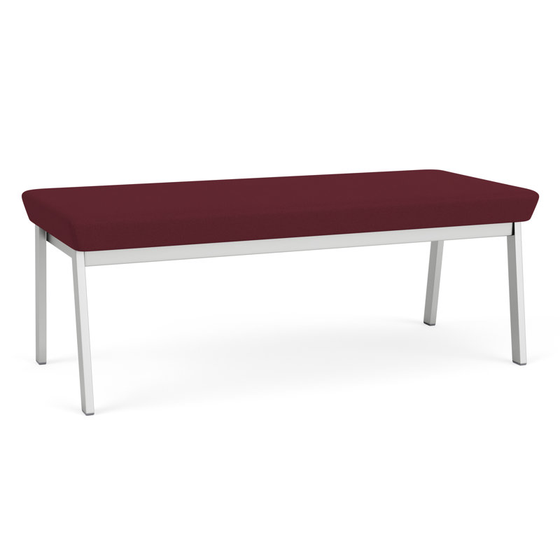 Banc en métal Newport, Argent, Vin portes ouvertes