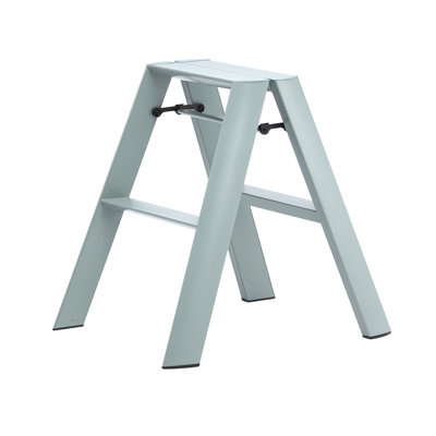 2 - Step Aluminum Lightweight Folding Ladder Step Stool