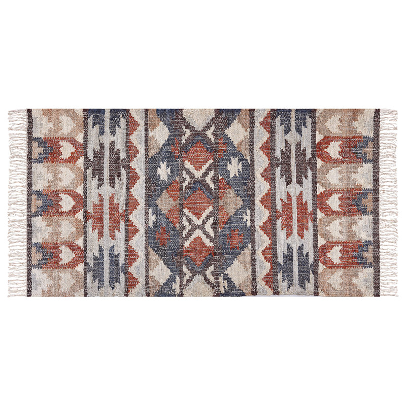 Larsen Southwestern Hand Woven Area Rug, Rectangle 80 x 150cm