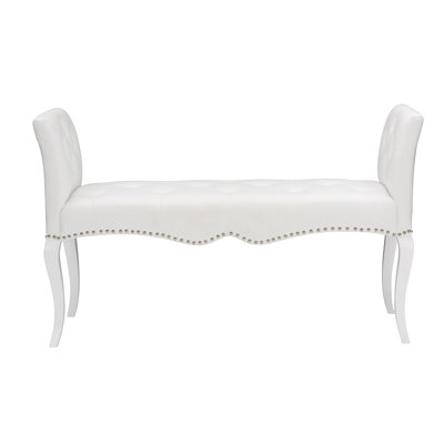 Banc en similicuir Alvaro