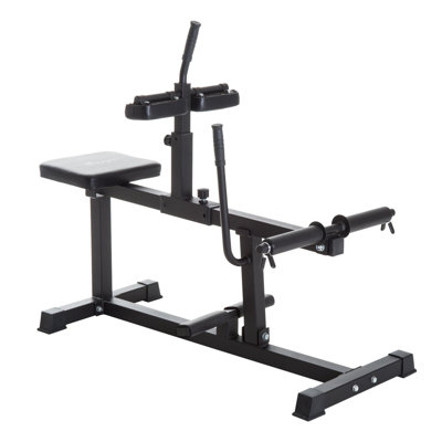 Machine réglable pour soulever le mollet assis, équipement d'entraînement de jambes de gymnastique à domicile en acier robuste, entraîneur multifonctionnel pour l'entraînement des bras à la taille du mollet