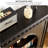 Retro Simple Painted Solid Wood Accent Cabinet