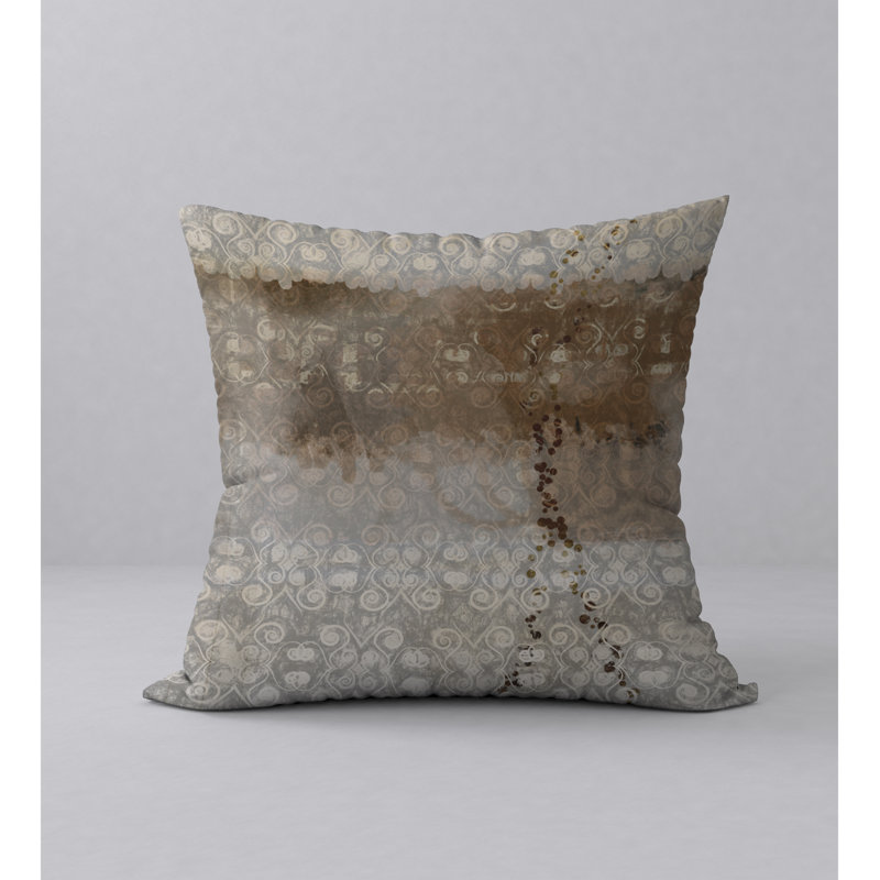 Reversible Throw Pillow, 24" x 24"