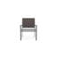 Bazza Sling Aluminum Frame Dining Height Stacking Café Chair with Marine Grade Polymer Arm Accent-8400856-8400808