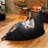 Jaxx Pillow Saxx 5.5-Foot Faux Fur - Luxuriously Soft Bean Bag Floor Pillow And Lounger-1937353072