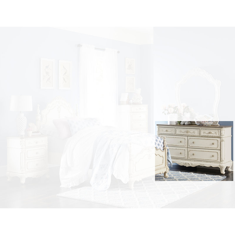 Commode 7 tiroirs Kemarcus