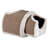 TRIXIE Cuddly Cat Tunnel & Condos, 2 Cat Caves Connected with Playful Peek-a-Boo Tunnel, Sisal Scratching Surface, Dangling Cat Toys-493091151