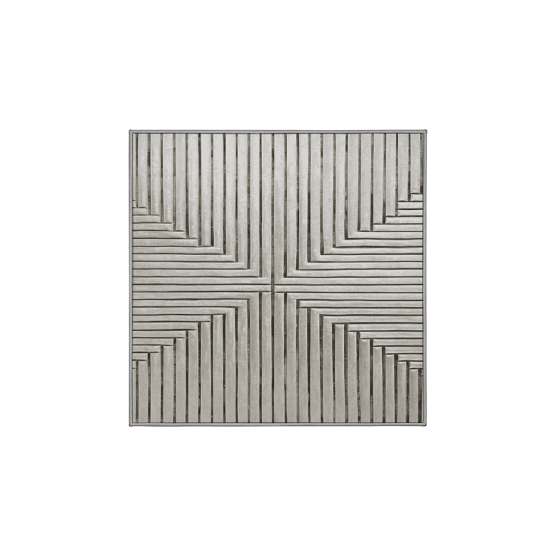 Tapis gris lavable à la machine GSIX03635, Carré 8 pi