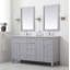 Ensemble de meuble-lavabo double 60 po Ain-635334072-635334073