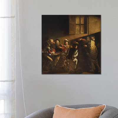 The Calling of St. Matthew, c. 1598-1601 - Giclée sur toile tendue avec châssis