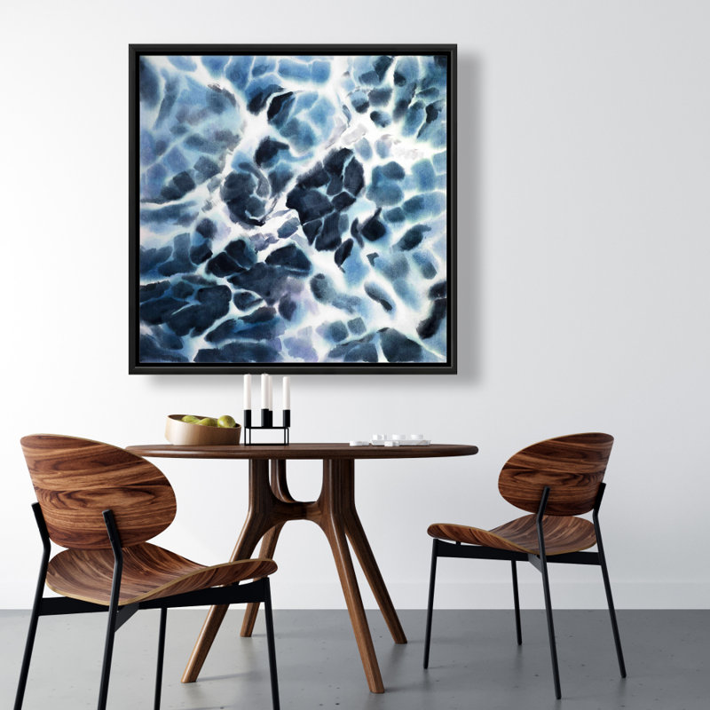 "Vagues orageuses de la mer" sur toile