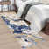 Abstract Machine Washable Rug with Rubber Backing Non-Slip Area Rug for Living Room Bedroom Dining Room Office