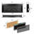 44 Inch Electric Fireplace, Remote, Flame, 1400W Heat Output, 5000 /H, Detachable Front Panel For Easy Installation Fireplace 44", Wall Recessed Design, Heating, 21.65 Package Height