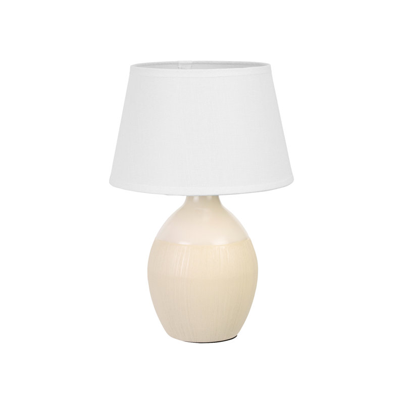 Antico Ceramic Table Lamp, White