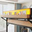 Lit mezzanine double avec glissade, rangement et fonctionnalités technologiques-553216627