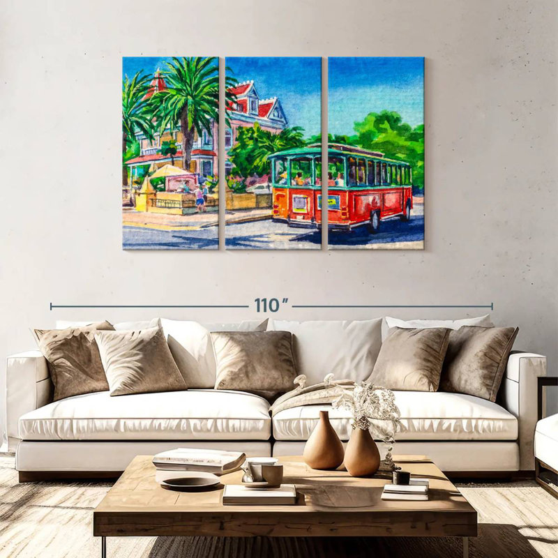 Mehar Key West Street Bus, H 48 po x l 74 po