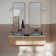 Trinity 22 in. x 48 in. Square Radius Mirror