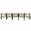 Ensemble de canapé modulaire de patio moderne avec coussins-96274421