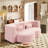 Boneless Floor Convertible Sleeper Sofa Bed, Full Size Folding Mattress for Living Room-1426684207-1434672581