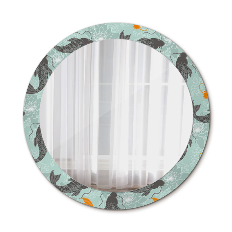 Huldar Glass Flat Wall Mirror