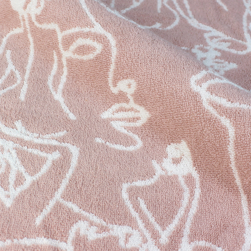 Midweight Jacquard Mulit-Size Set, Blush