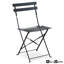 Westcliff Folding Thermo- Lacquered Steel Bistro Table-37214395