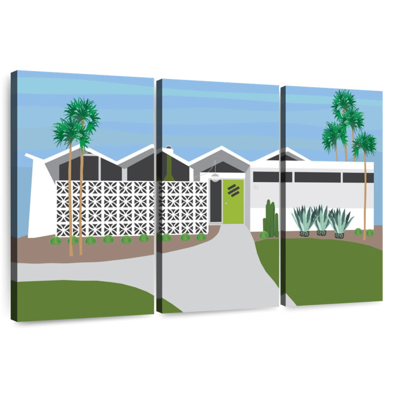 Lilie Palm Springs Living I, 42" H x 65" W