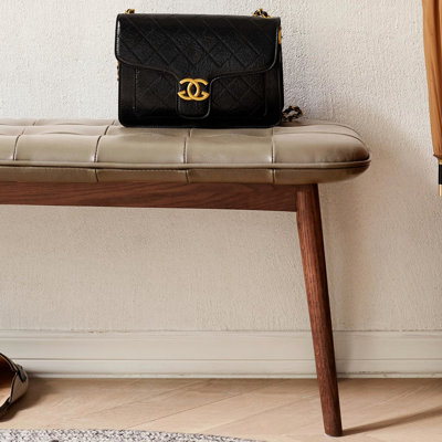 Banc de salle à manger, banc de table pour salon avec coussin en cuir
