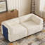 2 Seater Chenille Sofa-129875832