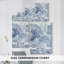 «Blue Nautilus», toile tendue avec châssis I-Premium - prête à être accrochée-108955165