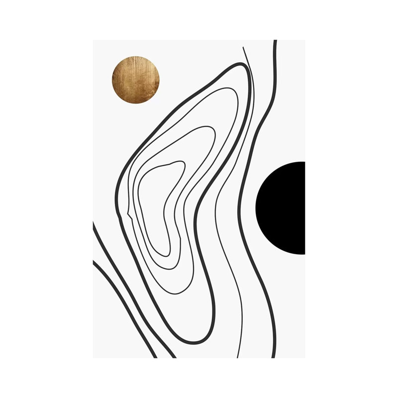 My Universe by Kubistika - Wrapped Canvas Print, 20.32 cm H x 30.48 cm W
