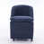 Chenille bleu sélectionné