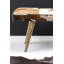 Akhill Genuine Leather Upholstered Bench
