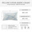 Housse de coussin 100% coton 1 pièce Ella Botanical Blue 14 x 24 po-129942542