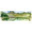 Ski Lake Print by Hoang, Van
