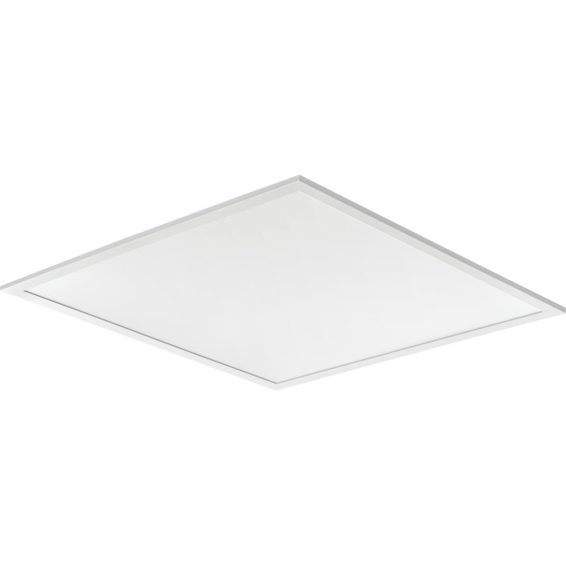 White Aluminum 24" x 24" LED Flat Panel Light