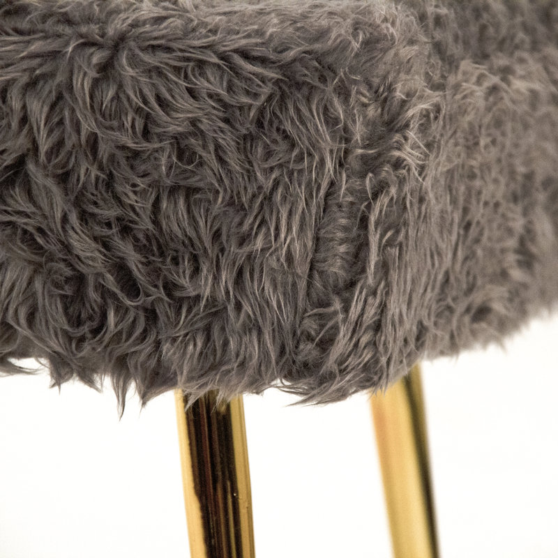 Banc recouverts de tissu d'ameublement, Gris