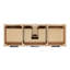 Base de meuble-lavabo mural simple en chêne naturel Lucia-122944761