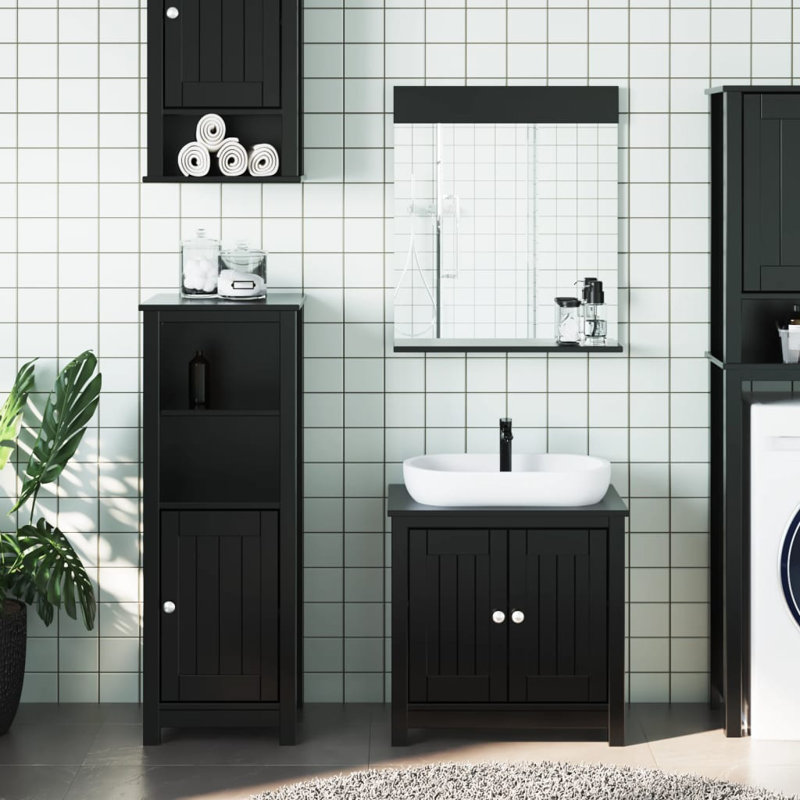 Amariyah Bathroom Furniture Suite, Black