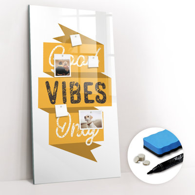 Magnetic Glass Dry Erase Board