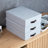 Bigso Oskar Canvas Fiberboard Document Letter Box-128135930
