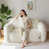 Fausse fourrure beige est en rupture de stock