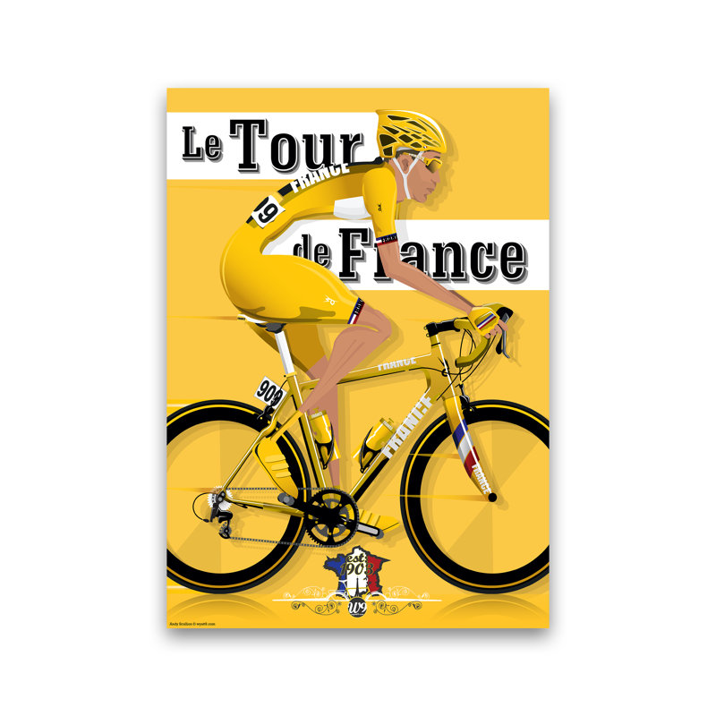 Modern Tour - Print, No Framed, 30cm H x 21cm W x 1cm D
