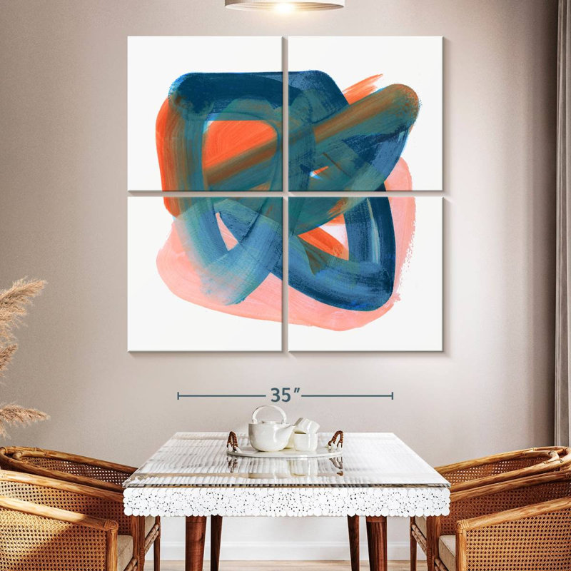 Avery Tangled IV, 50'' H x 50'' W
