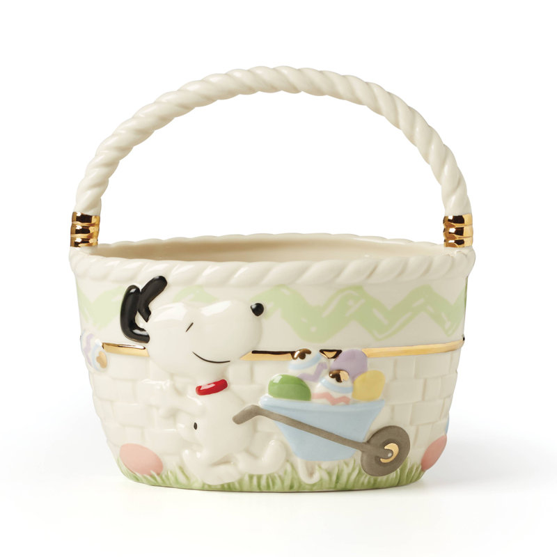 Snoopy Easter Peanuts Easter Snoopy & Woodstock Basket