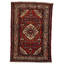 Poock Oriental Area Rug in Red