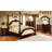 Sideboard Buffet Cabinet, Barn Door Style Kitchen Cabinet, Accent cabinet
